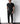 BLACK STRAP TROUSERS