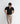 BLACK ZIPPED POLO