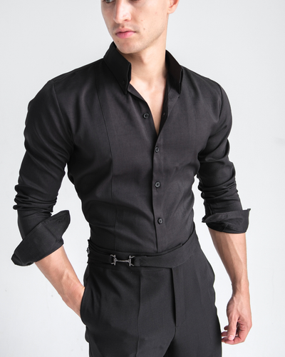 BAMBOO BUTTON-DOWN STRIPE SHIRTS