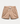 BROWN LINEN BAMBOO SHORTS