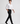 BLACK DOUBLE-BUCKLE VR TROUSERS
