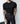 BLACK DOUBLE-BUCKLE VR TROUSERS