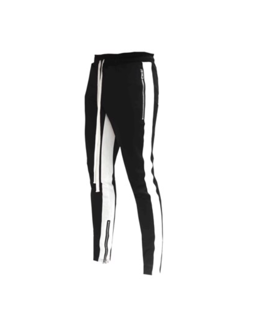 White stripe 2025 track pants