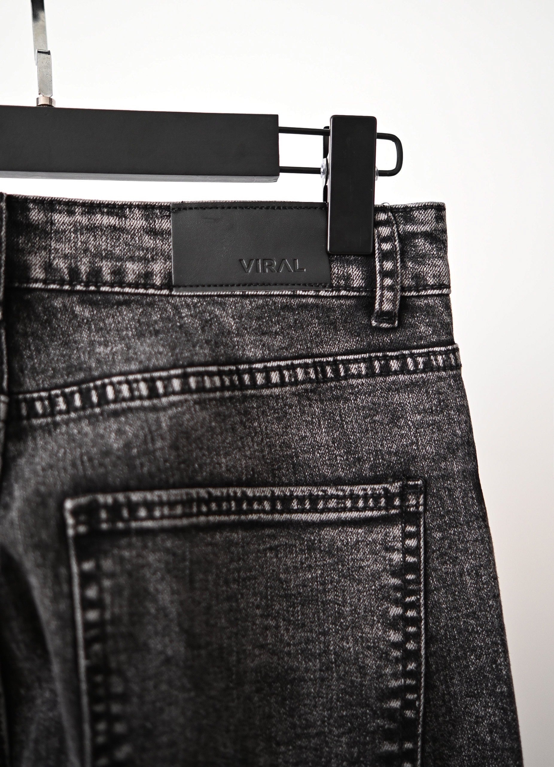 Stained Basic T Stained Basic Skinny Jeans – VIRAL CLOTHING